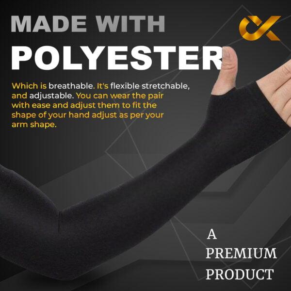 Premium Black Arm Sleeves1