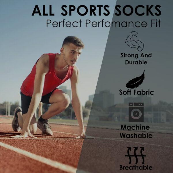 Rio Premium Cotton Ankle Socks4