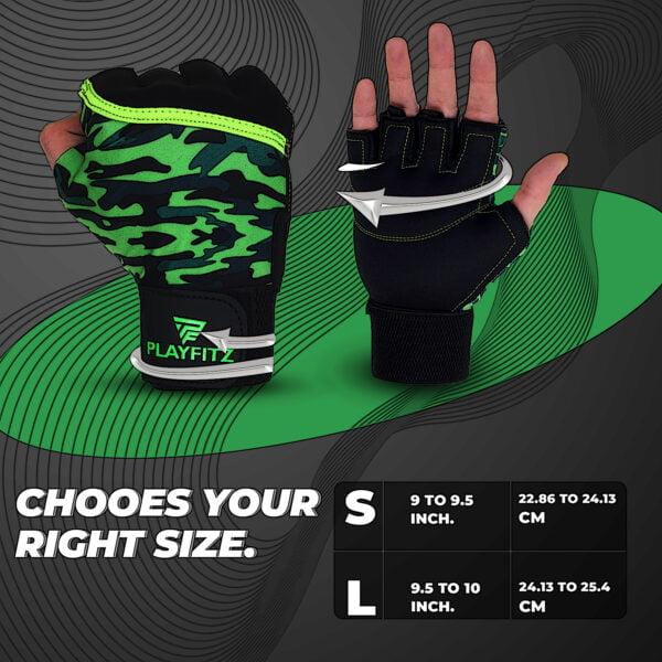 Commando Gloves Half-Finger for Fitness3