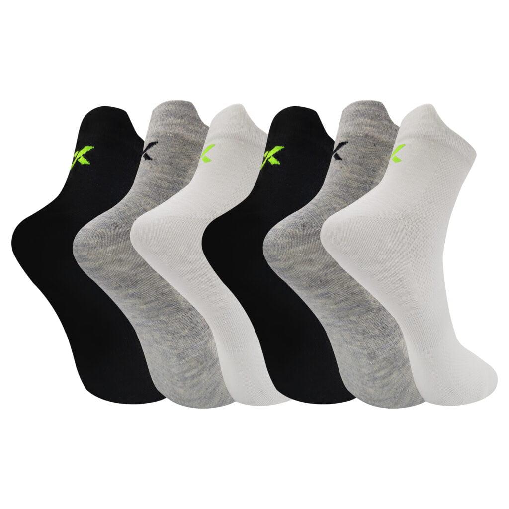 Rio BGW Cotton Ankle Socks for Men and Women 6