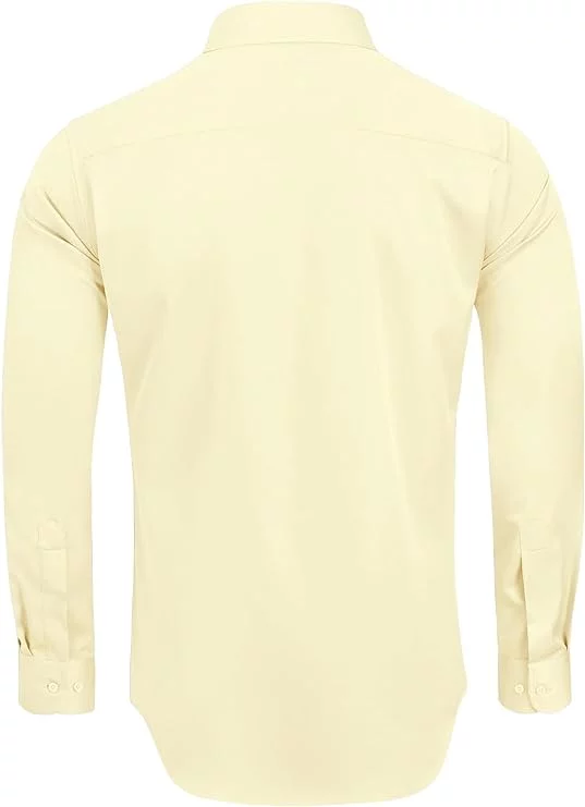 Casual Formal Shirt Lemon Back